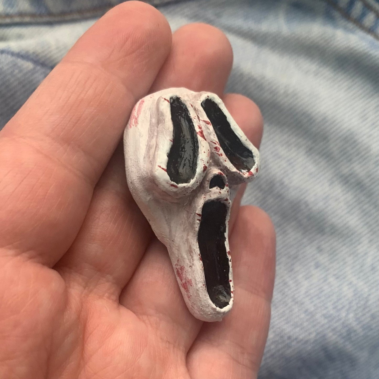 Ghost Face - Scream inspired Pin/Brooch