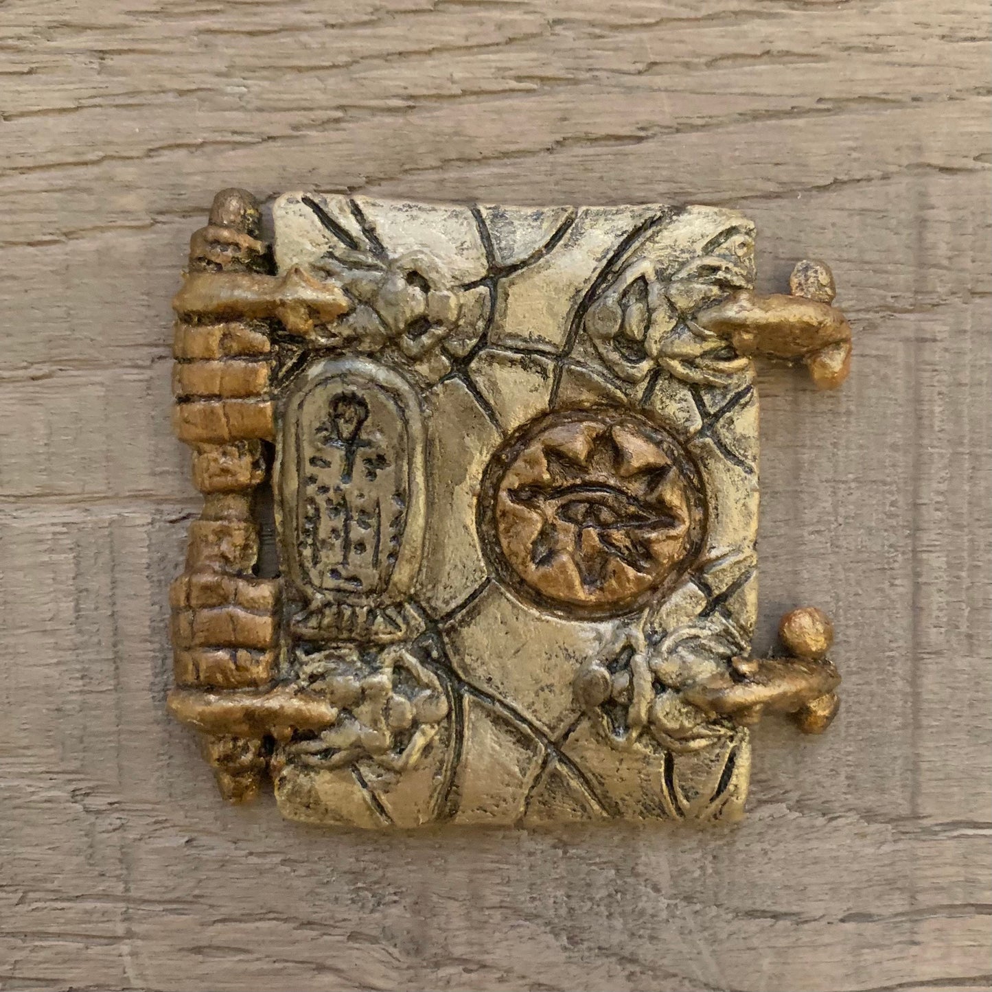 The Book of Amun-Ra - The Mummy inspired brooch/pin