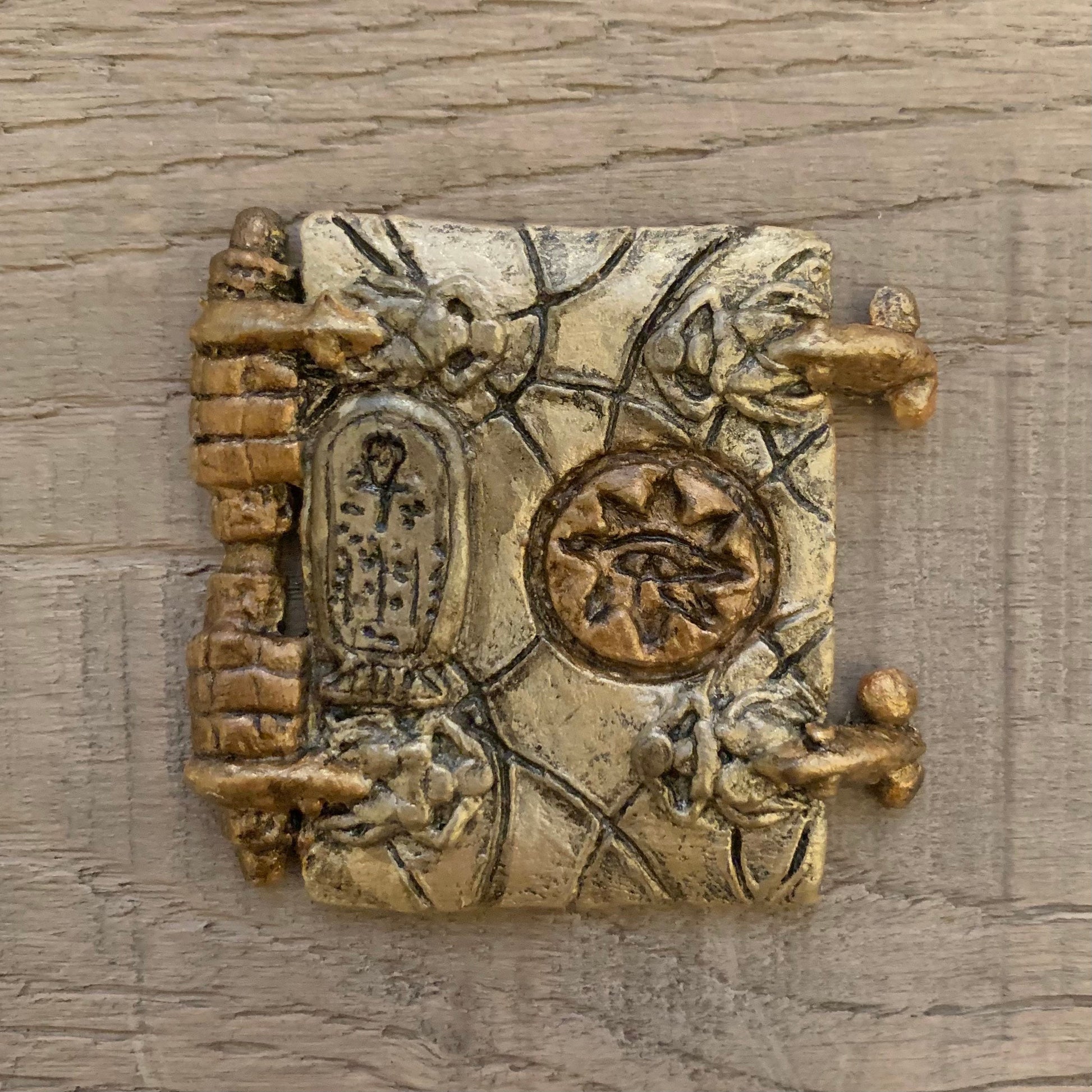 The Book of Amun-Ra - The Mummy inspired brooch/pin