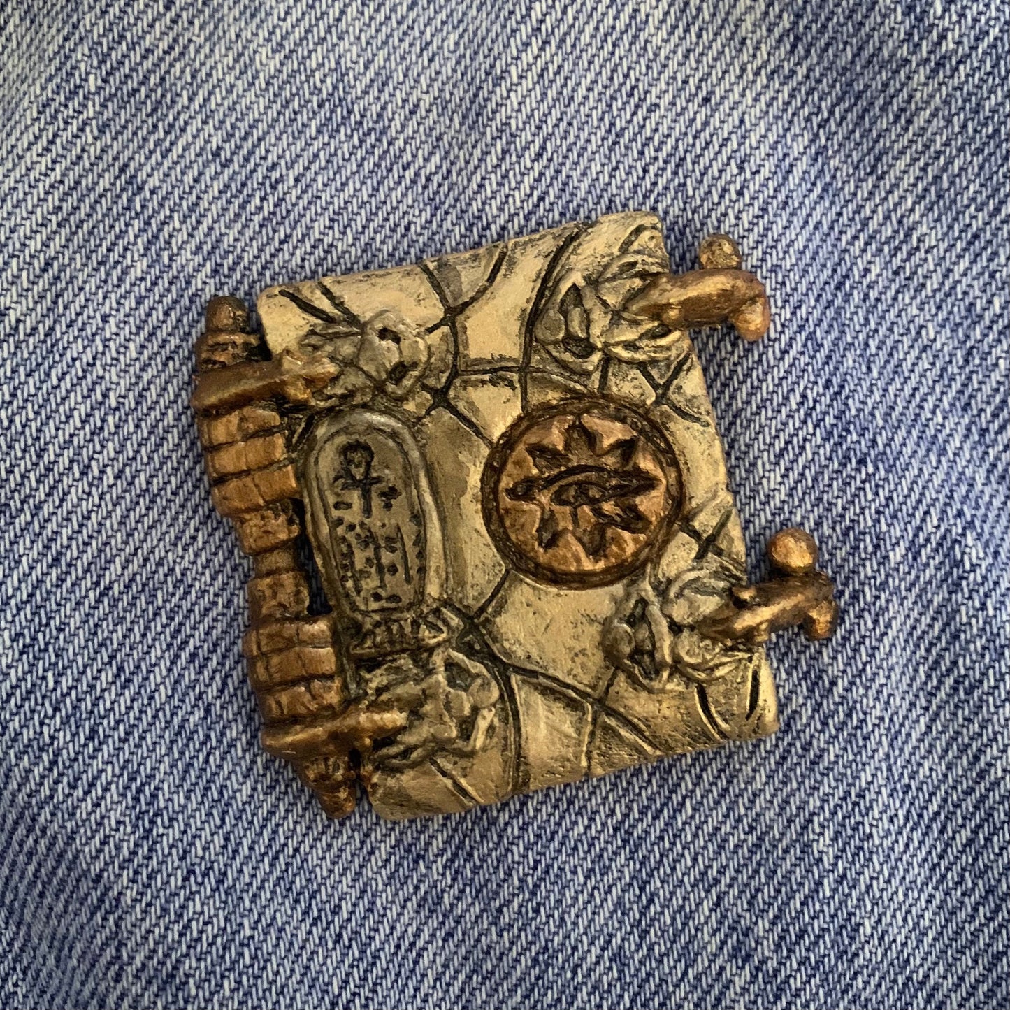 The Book of Amun-Ra - The Mummy inspired brooch/pin