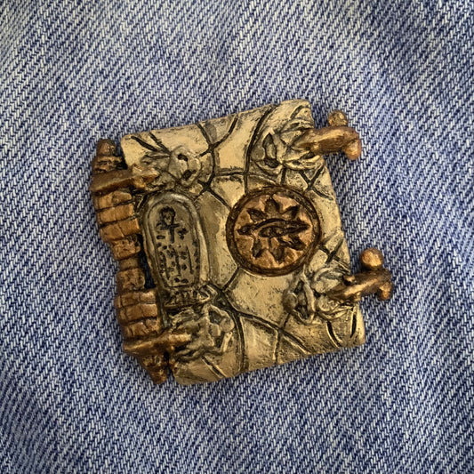 The Book of Amun-Ra - The Mummy inspired brooch/pin