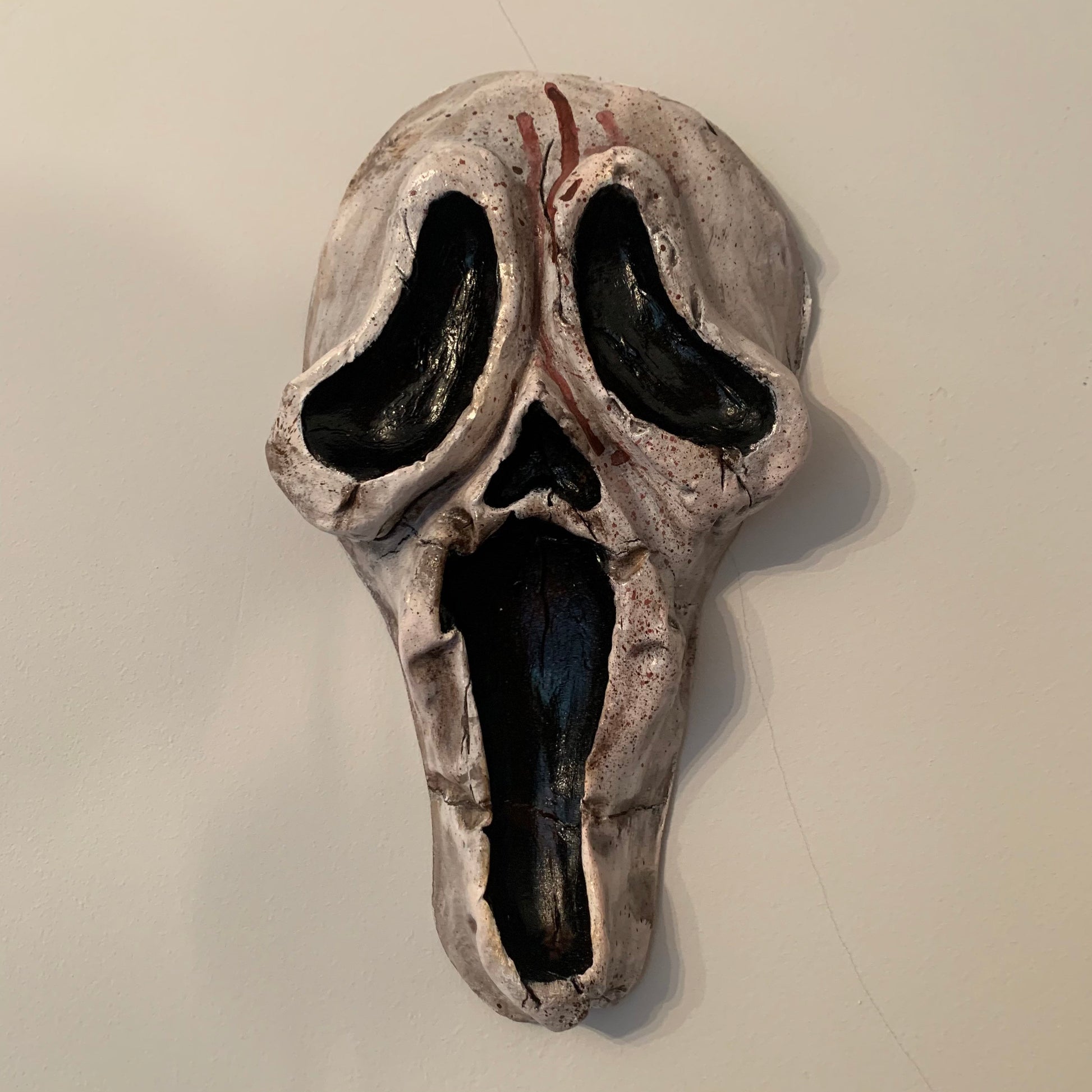 The Ghostface- Scream inspired Wall Art/Mask