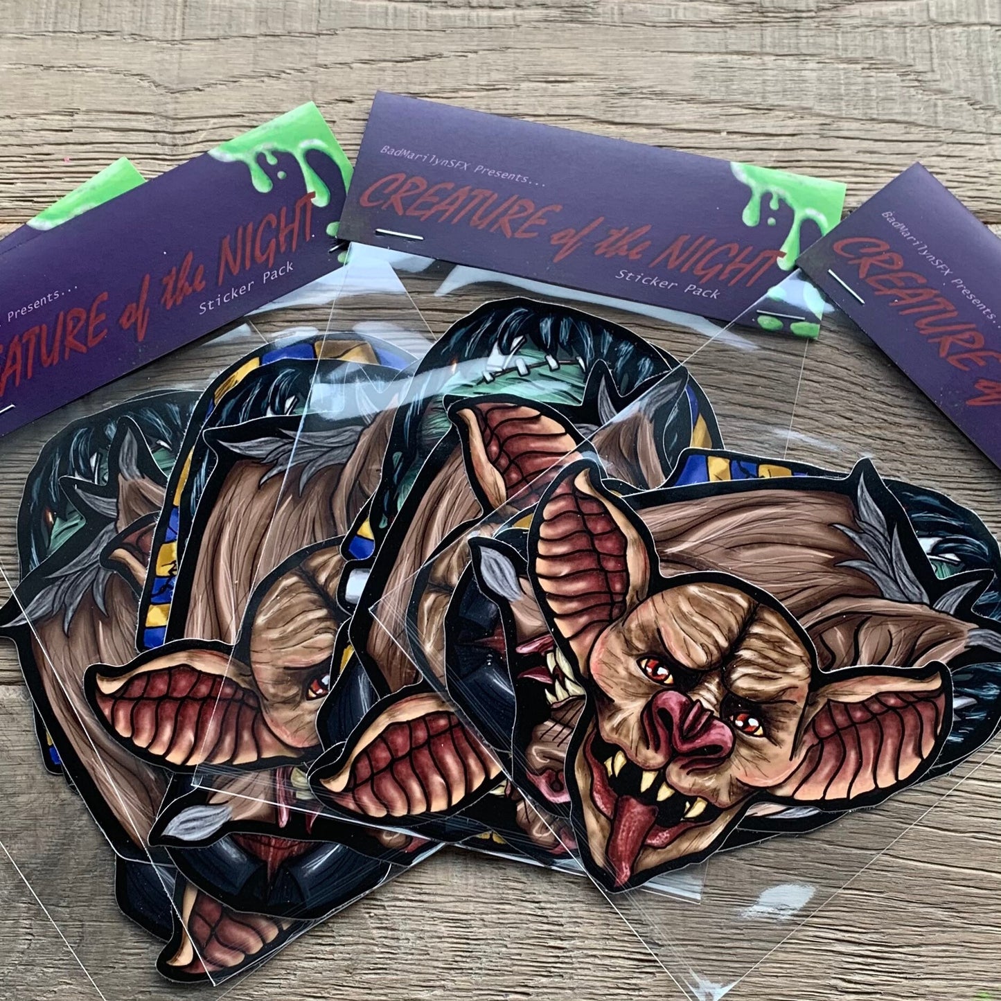 Creature of the Night - Limited Edition Sticker pack