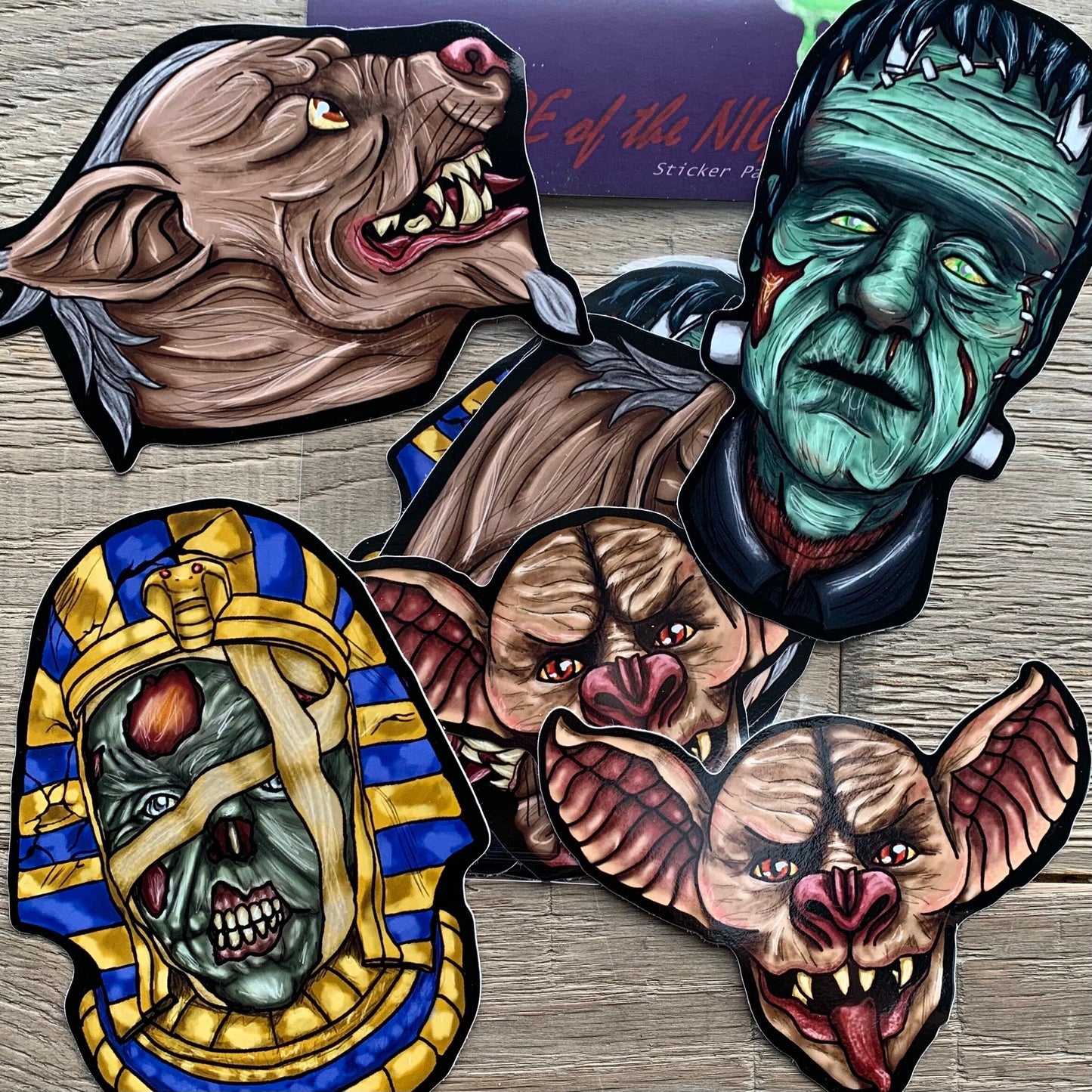 Creature of the Night - Limited Edition Sticker pack